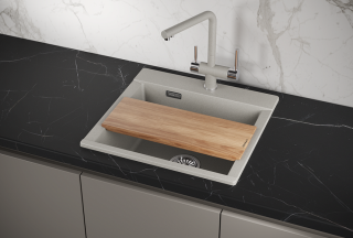 Мойка кухонная Granula 75201, БАЗАЛЬТ